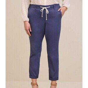 Women's Blue Casual Pants
